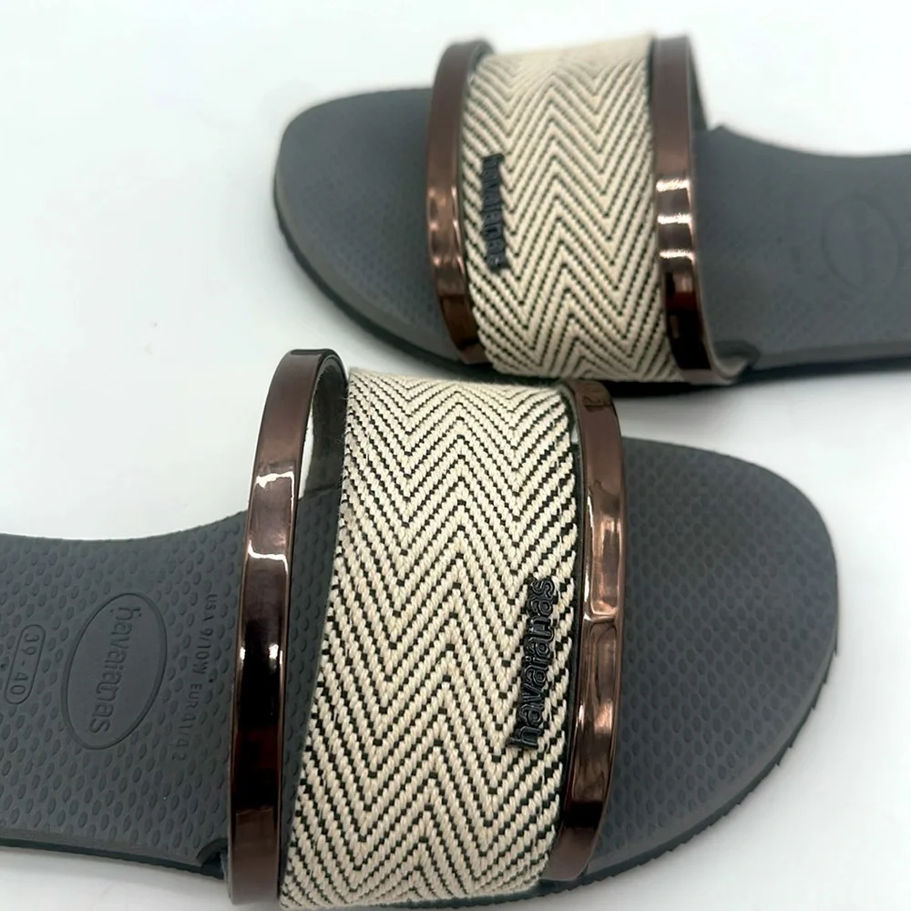 Havaianas You Transcoso Premium Sandals Womens Size USA 9/10 W
